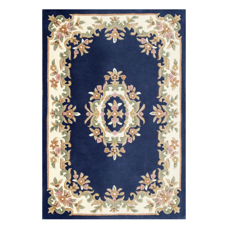 Royal Aubusson rugs in Blue buy online from the rug seller uk